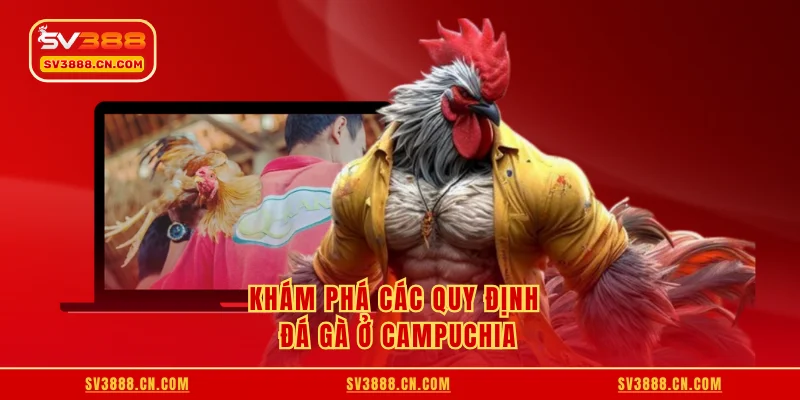 Khám phá các quy định đá gà ở Campuchia