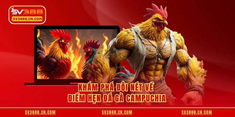 Khám phá đôi nét về điểm hẹn đá gà Campuchia